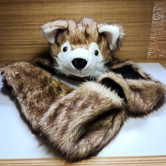 3 in 1 Hat Scarf and Mittens Unisex Adult Husky Dog One Size - Picture 2 of 7